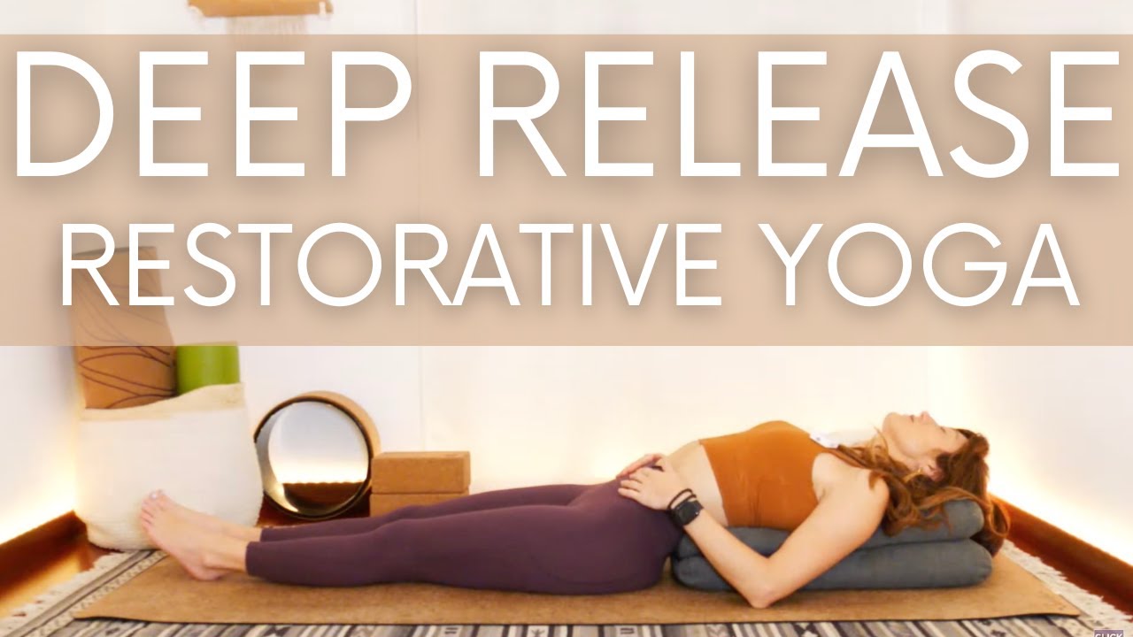 The best restorative yoga class for people with anxiety and stress