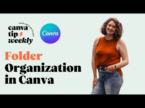 Folder Organization in Canva