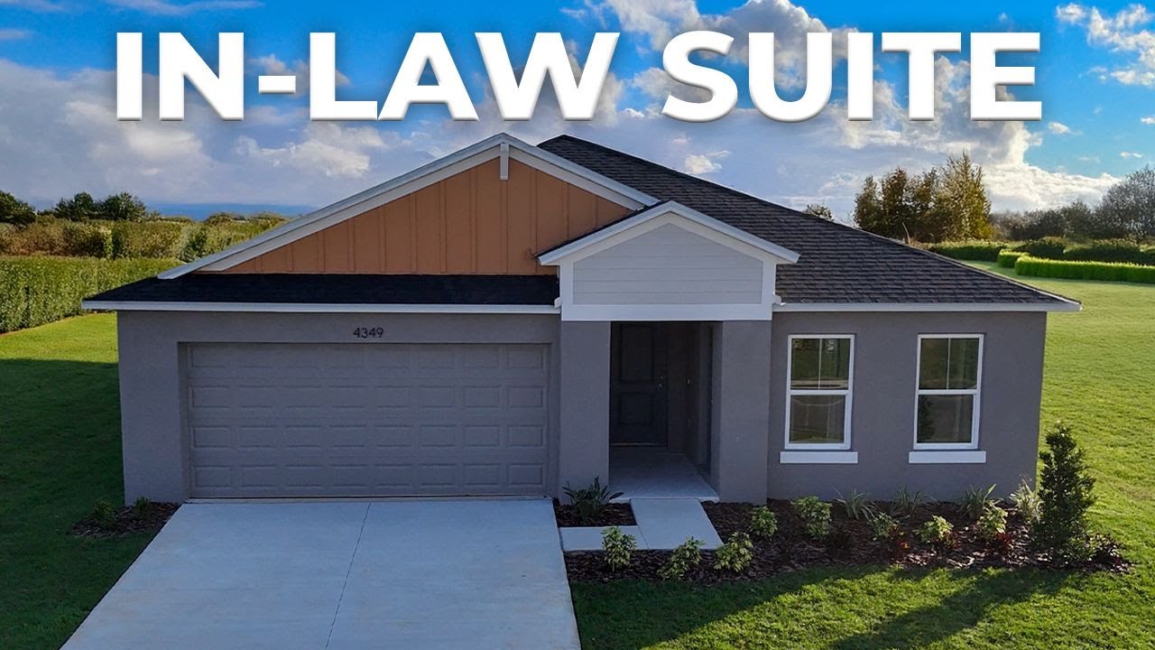 НОВЫЙ дом во Флориде с комнатой для родственников по доступной цене | Ставка 4,5%