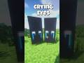 Crying Eyes | Minecraft #minecraft