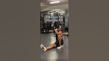 Dumbbell Floor Single Arm Shoulder External Rotation