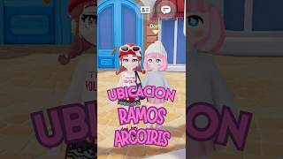 Ubicación de ramos de arcoíris 🌈 19 de junio #heartopia #cozy #viral #heartopiagame