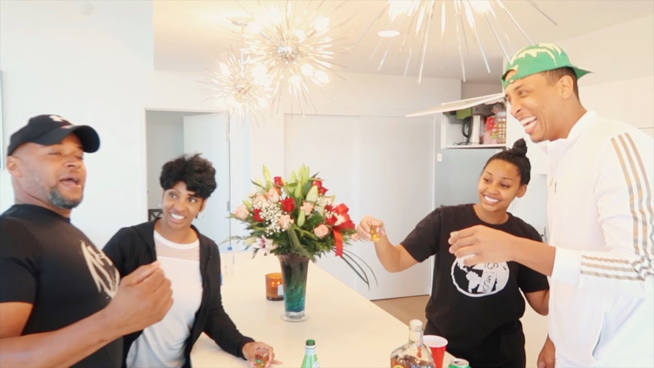 HER PARENTS FLEW TO LA FOR HER BIRTHDAY!