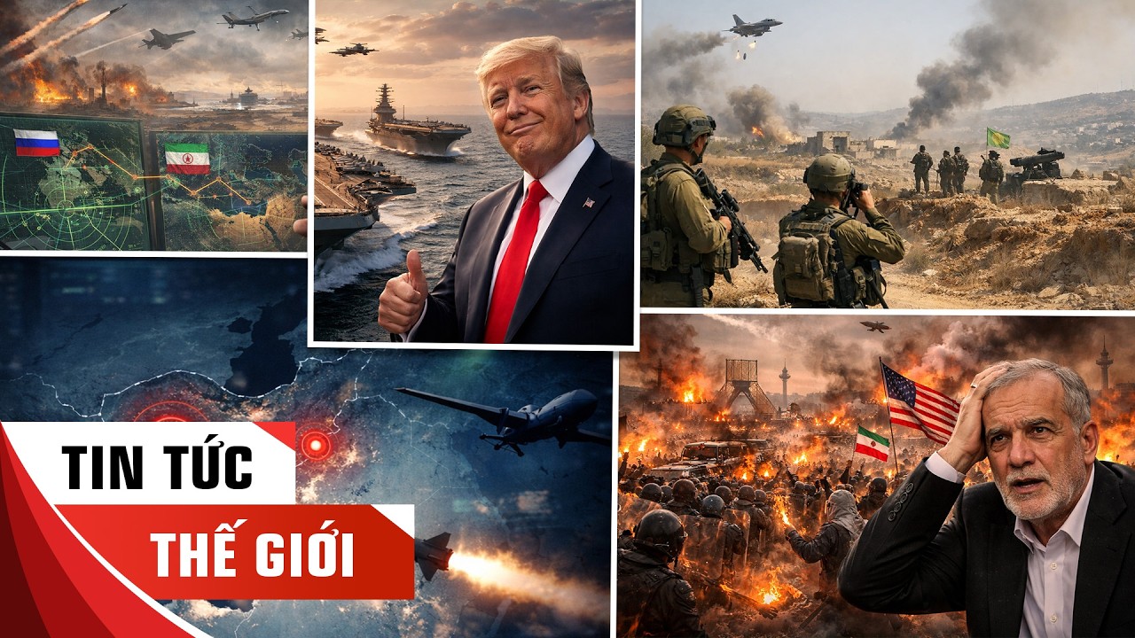 BẢN TIN CẬP NHẬT 7/3: QUYẾT KHÔNG LÙI BƯỚC, TOÀN DÂN IRAN KHÁNG CHIẾN