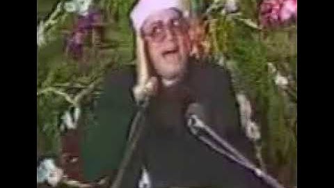 تفاعل رهيب من الجمهور / مقطع فيديو من سورة النساء / الشيخ شعبان الصياد رحمه الله