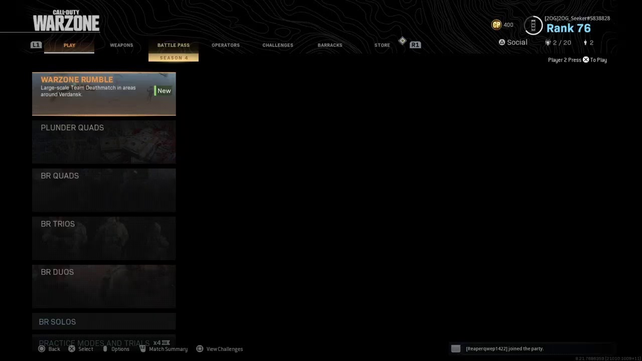 Call of duty modern warfare : tryin to get obsidian skin variant for the kris vector