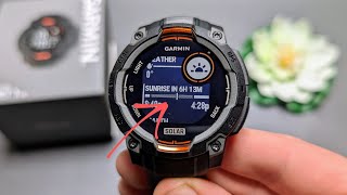 Garmin Instinct 3 Glances - Add, Remove & Change Order