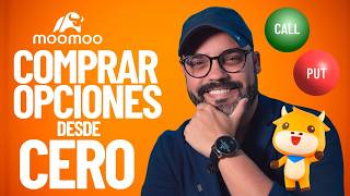 Como comprar Opciones CALL y PUTS con Moomoo App