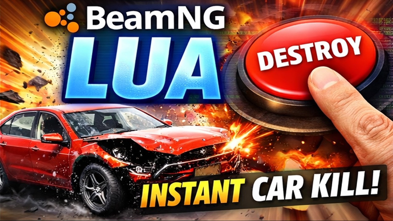 How to Break Any Vehicle in BeamNG Using LUA (Easy Modding Guide)