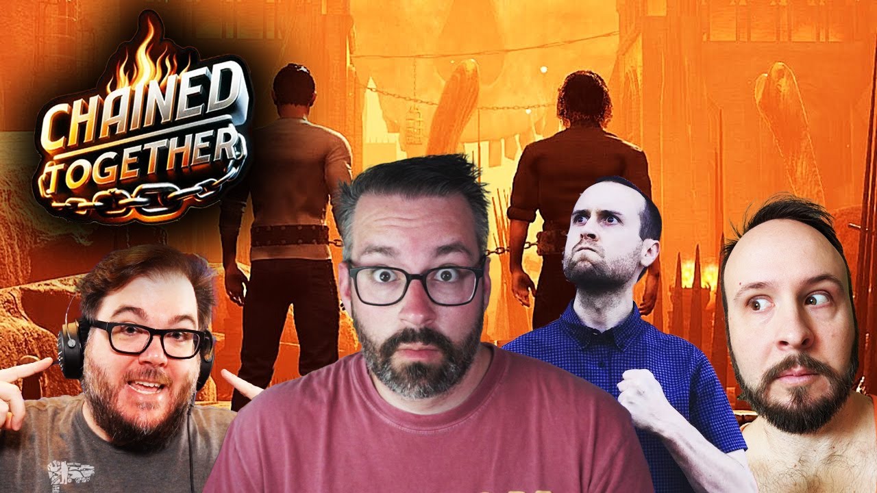 CHAINED With The Bonds Of Friendship! 😈👀 (Chained Together w/ @SeaNanners @itmeJP @BruceGreene)