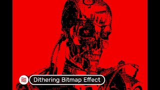 Dithering Bitmap Effect Graphic Download