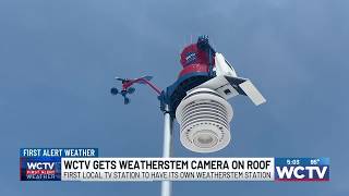 WCTV now first local TV station with rooftop WeatherSTEM camera