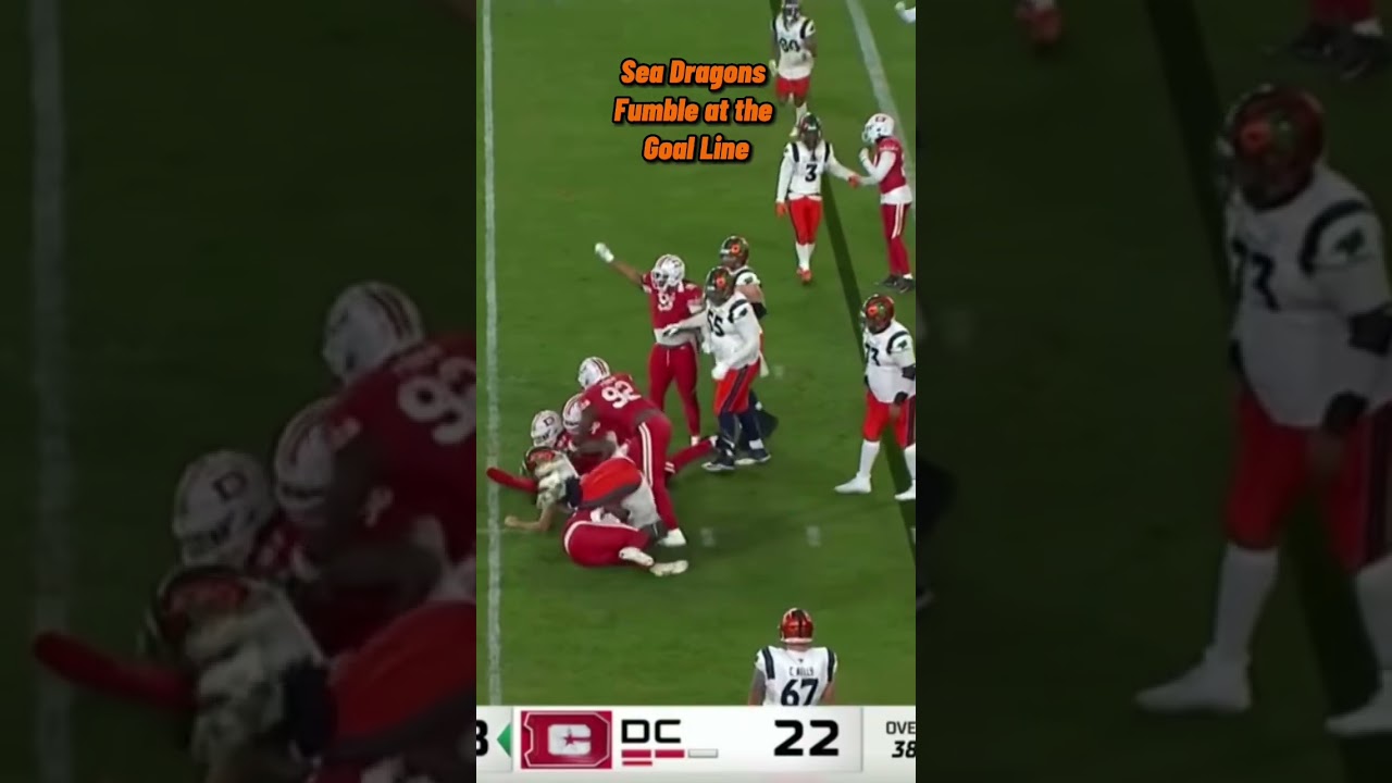 DiNucci Fumbles For The L! 