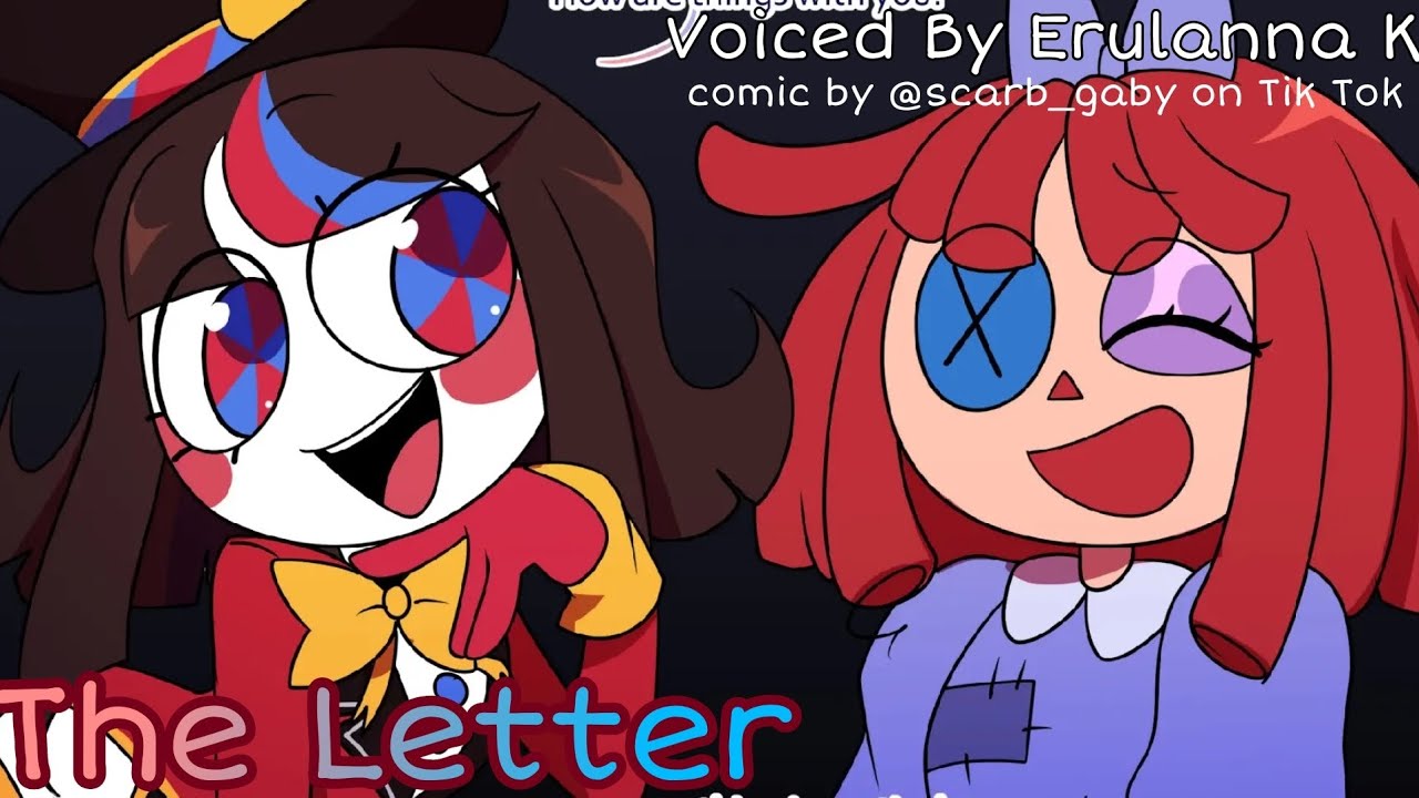The Letter (Replacement Code AU)|| The Amazing Digital Circus Comic Dub || 