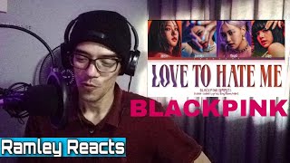 (Reaction) BLACKPINK -- Love To Hate Me -- Lyrics Video | Indonesian Reacts