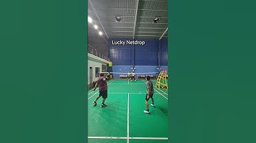 🔥🤯Net block: Legal or Illegal #trickshot #badmintontrickshot #badmintonlovers