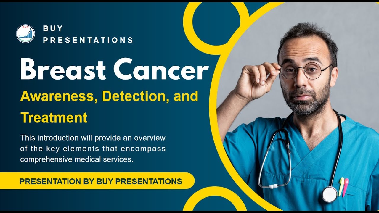 Breast Cancer PowerPoint Slides | Professional Medical Presentation Template
