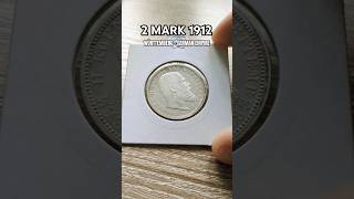 Silver coin from Württemberg - German Empire. 2 Marks 1912. #württemberg #silvercoins #oldcoins