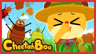 😨Guess which bugs are stinky😖 | Insect for kids | + Compilation | Kids song | #Cheetahboo