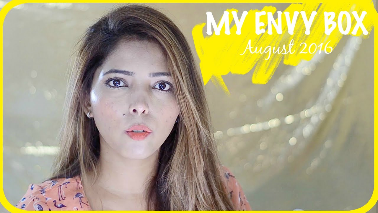 MY ENVY BOX -  AUGUST 2016 | HINA ATTAR