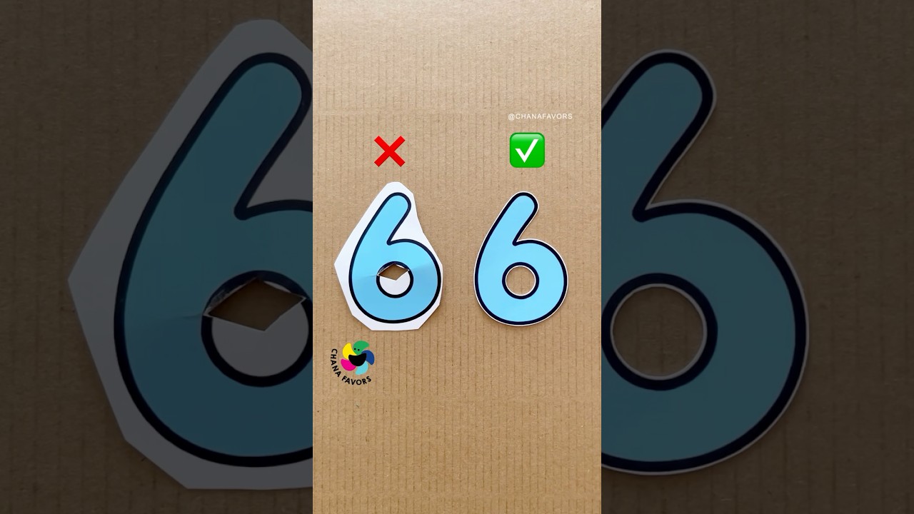 Perfect Cut ✂️ | Number 6 Smooth Curves & Precision 