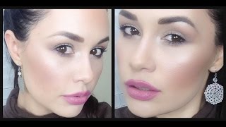 JLO INSPIRED MAKEUP TUTORIAL  FOR DAYTIME 💗 ALL ABOUT THAT GLOW