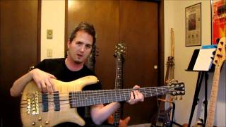 Warwick Bass Comparison: Streamer Stage I and II and Thumb NT