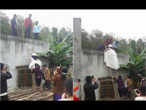Video Tin nhanh 24/7 - Cô dâu bắc thang, trèo tường vào nhà... - youtube