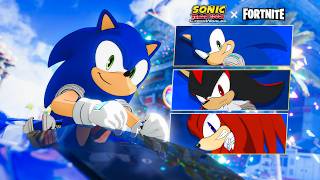 Sonic Racing: CrossWorlds - Fortnite Sonic Gameplay