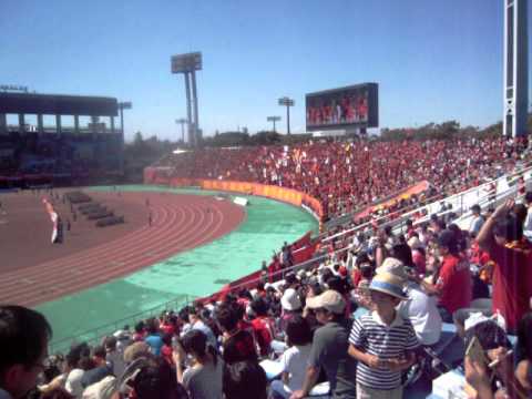 名古屋VS神戸　試合前選手あいさつ（名古屋）