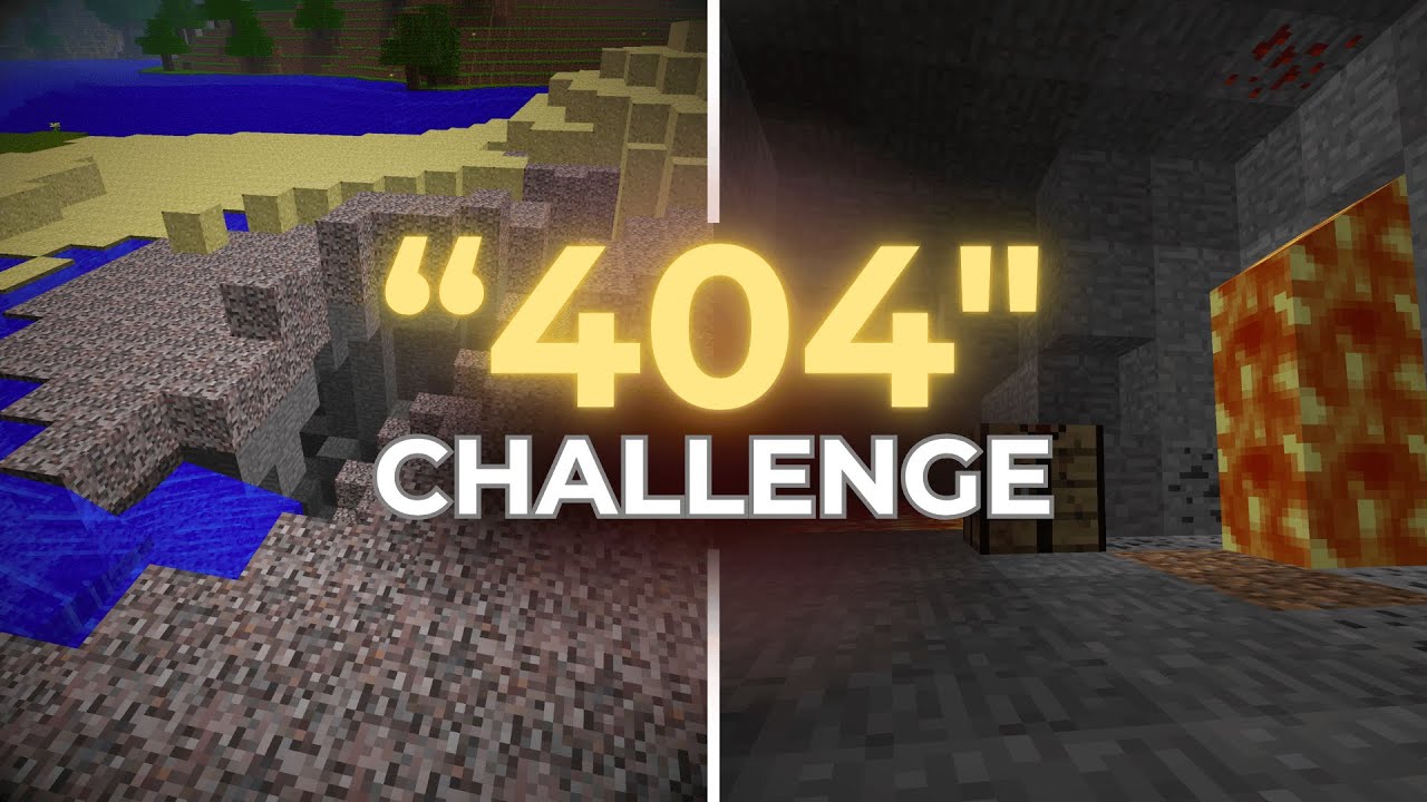 Minecraft's Legendary 404 Challenge