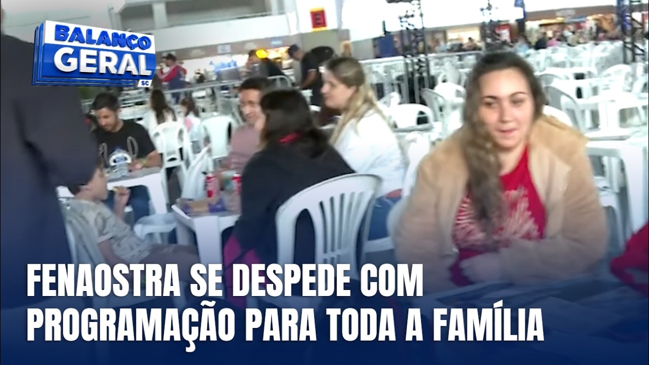 Fenaostra encerra programação em Florianópolis com atrações para famílias e crianças