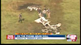 Cessna plane crashes in Land O' Lakes