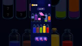 Magic Sort Level 44 - 46 All Level Complete 💯💯✅✅ #magicshort #puzzlegame #viralvideo #puzzle