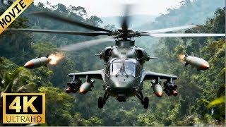 💦刺激空戰！特兵部派出10架武裝直升機，橫掃恐怖分子大本營殲滅所有敵人！#功夫 #chinesedrama #china   #武侠 #kungfu#志愿军