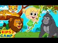 Learn Animals Jungle Song For Kids KidsCamp Nursery Rhymes
