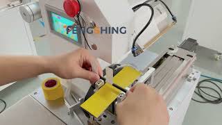Automatic Wire & Cable Flag Labeling Machine | ±0.5mm Precision