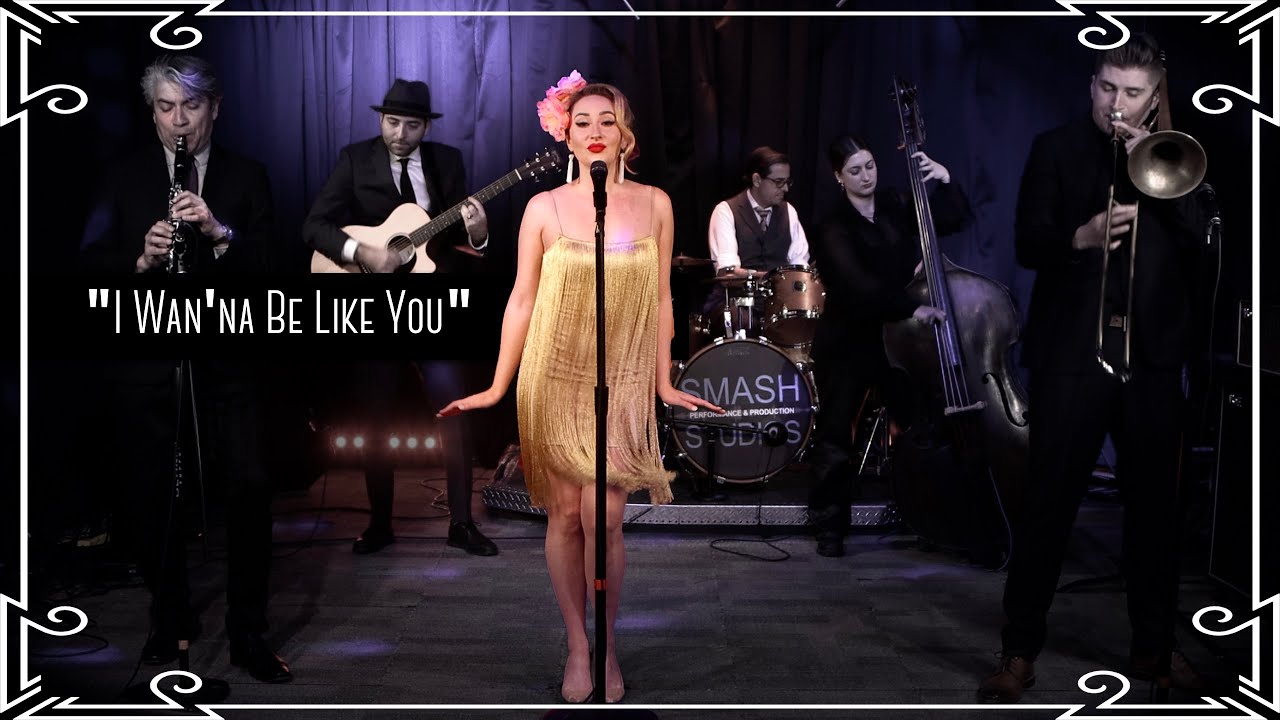 “I Wan’na Be Like You” (The Monkey Song) (Louis Prima) Cover by Robyn Adele Anderson