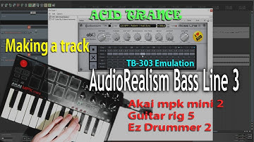 Testing the AudioRealism Bass Line 3 (ABL3) Roland TB 303 VST