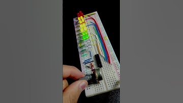 LM3914 based voltage ⚡ metre in #trending #viral #song #shortvideo #shorts #short