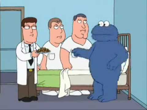 Family Guy Cookie Monster Rehab