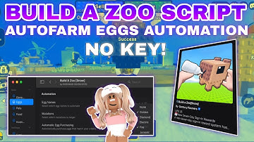 Build a Zoo Script Pastebin No Key Free OP Pets Redeem Code | AutoBuy Eggs | Fishing | AutoFarm 