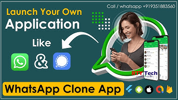 Launch Your Own App Like whatsapp | messenger, Video , Audio Calling App   | Whatsapp Clone @RTYTech