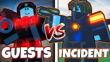 I used the GUESTS in INCIDENT MODE (The Noob Experiment Battlefront)
