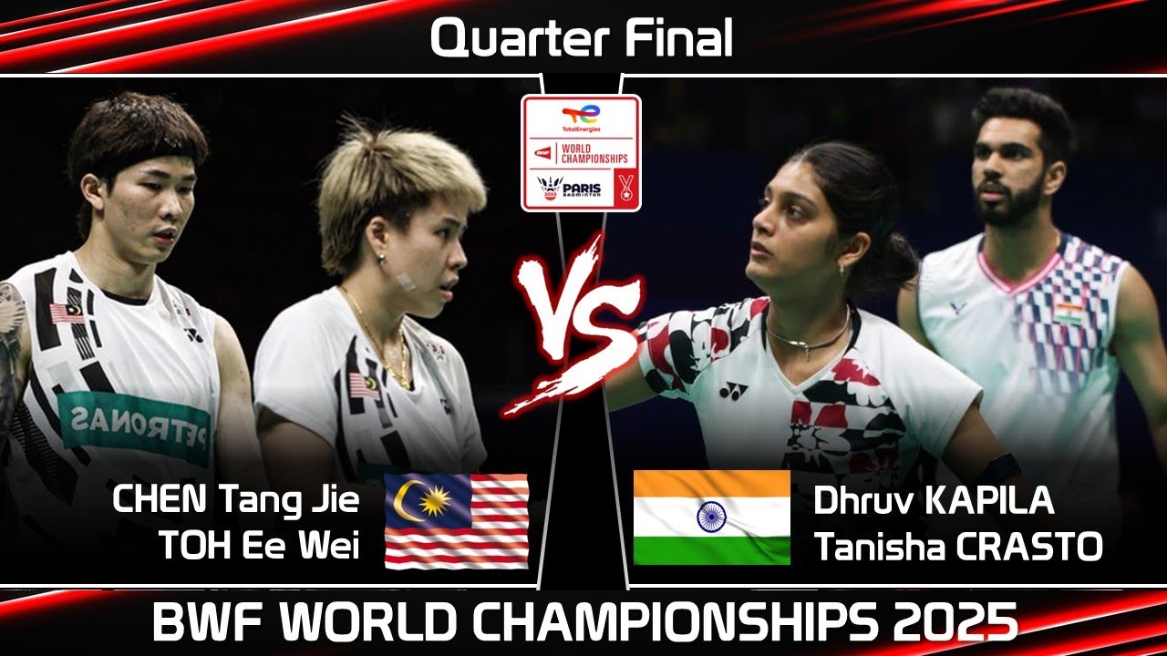 CHEN Tang Jie TOH Ee Wei vs Dhruv KAPILA Tanisha CRASTO | World ...