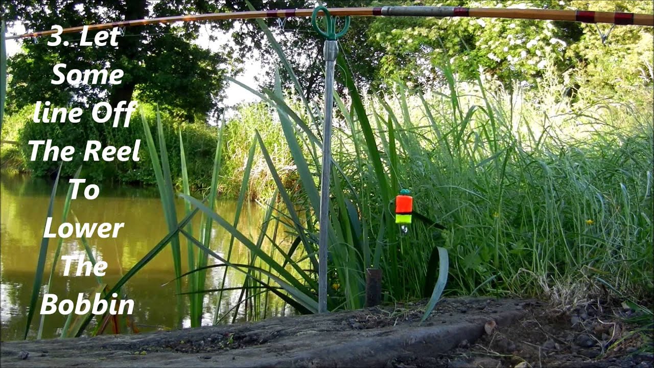 How To Use A Bobbin Fishing Bite Indicator Carp Fishing YouTube