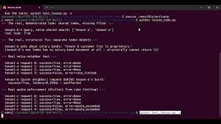 Build 10.5 lesson 01: Multi-Tenant Architecture in Python: Tenant Isolation, Rate Limits & Quotas