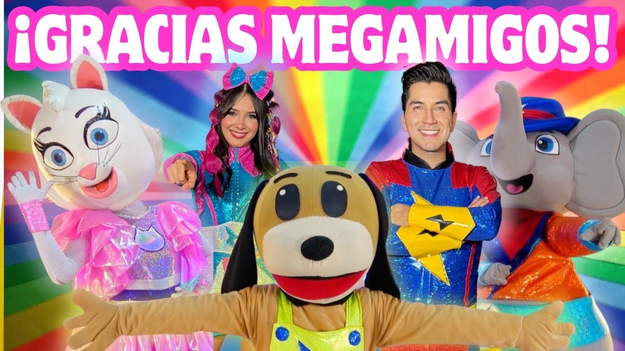 Gracias Megamigos, video musical - Megafantastico Tv