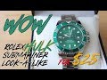 Tevise T801 &quot;Hulk&quot; | Rolex Submariner look-a-like