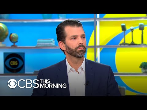 Donald Trump Jr. talks new book, says "there are very few people" his dad can "fully trust"